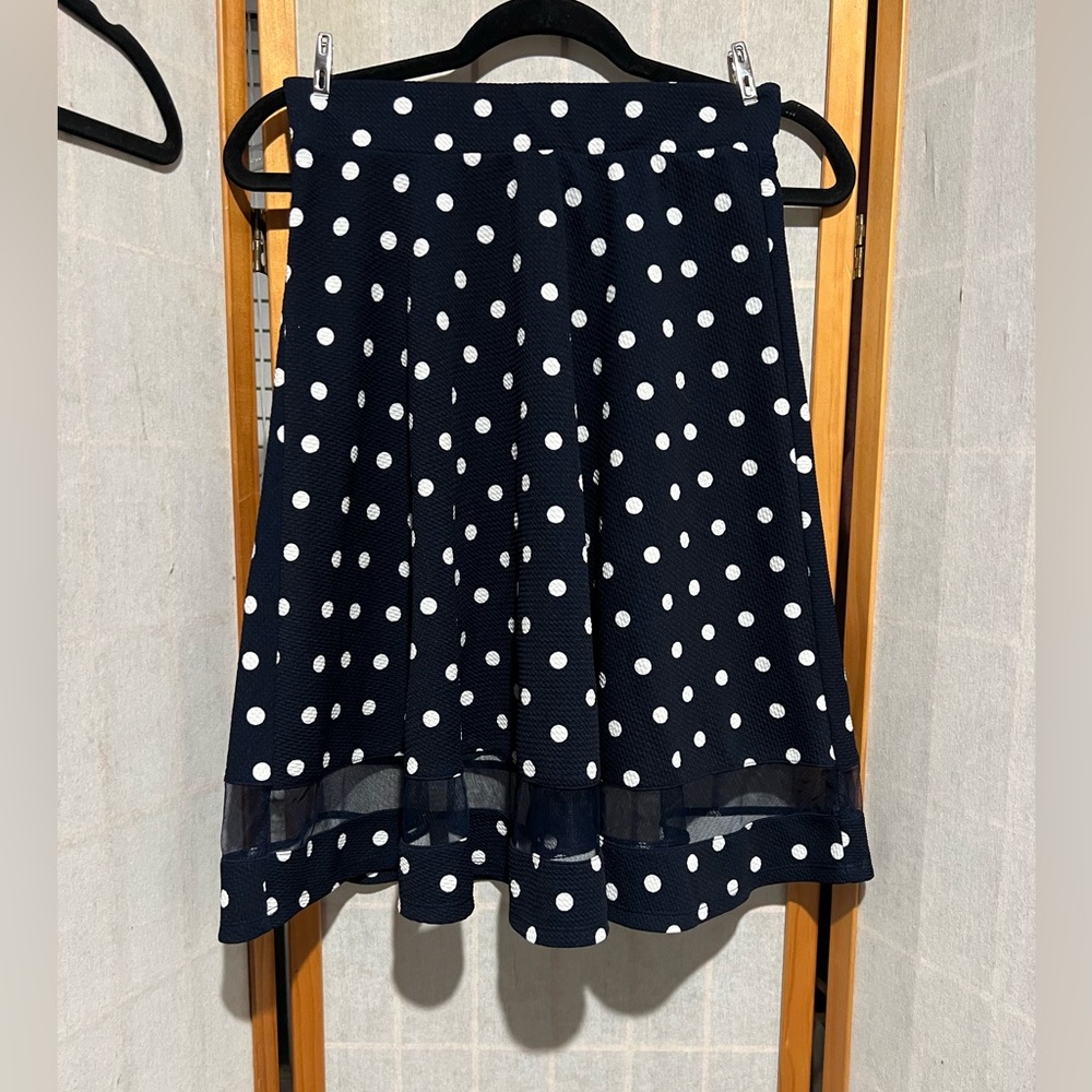 Faith and Joy Polkadot Skirt
